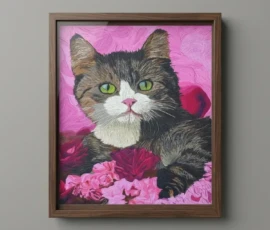 un chat